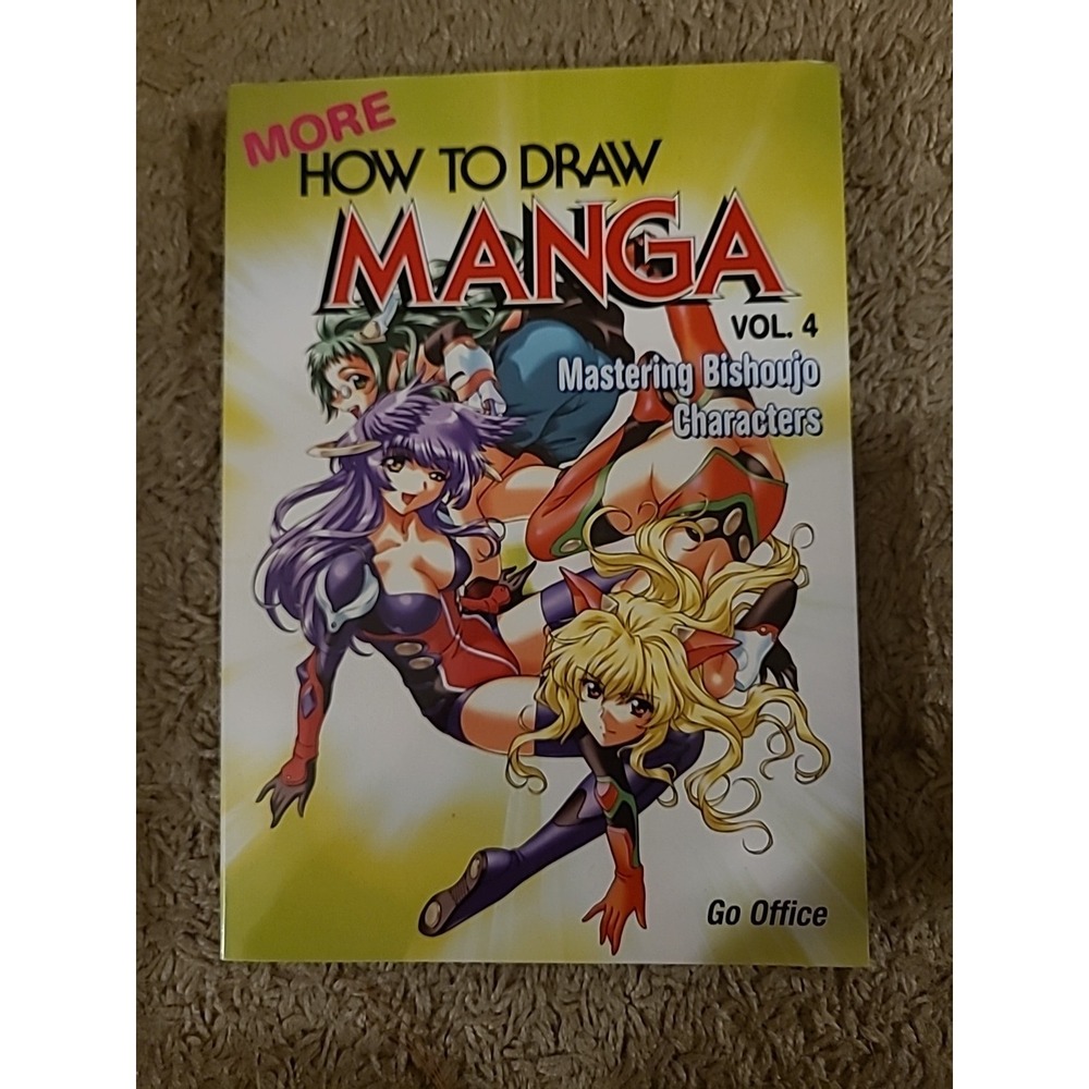 More How To Draw Manga Volume 4: Mastering Bishoujo Characters - Go